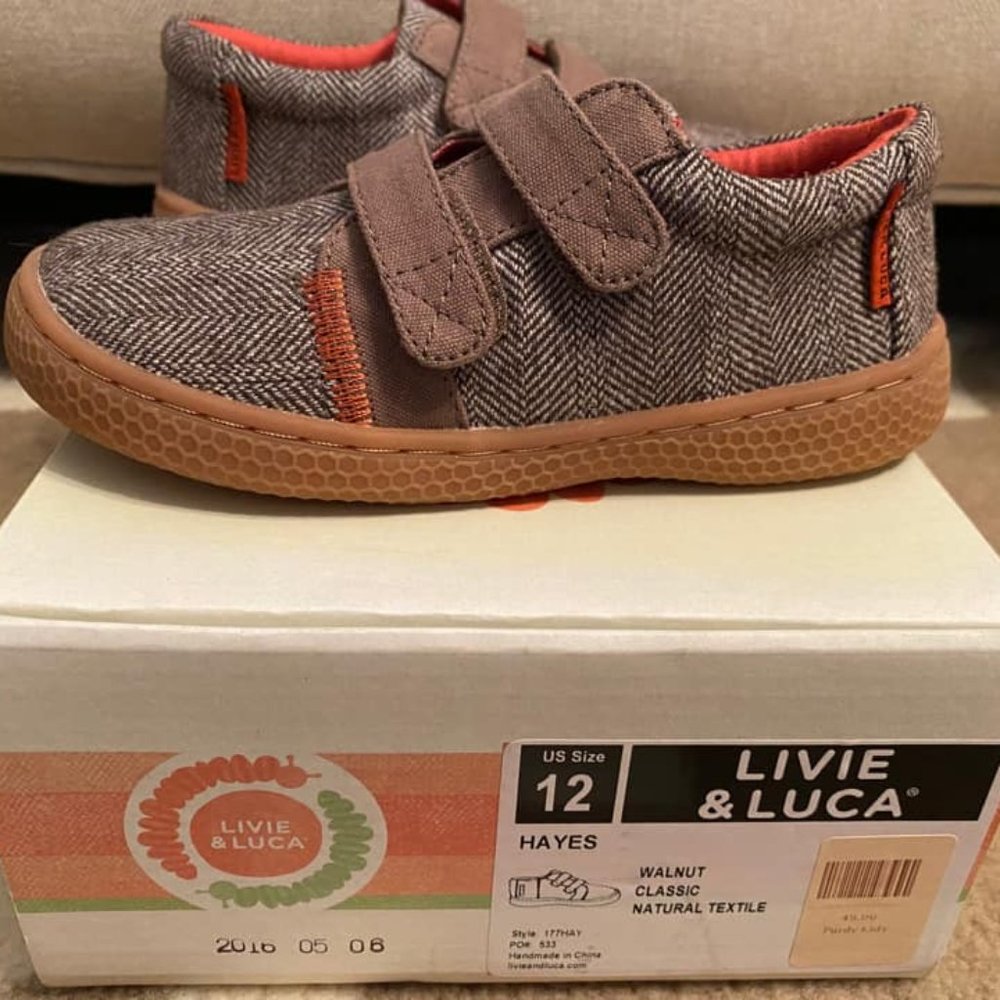 New Toddler Boys Size 12 Livie & Luca Hayes Shoes
